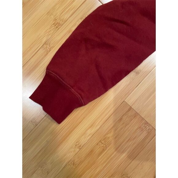 G.H. Bass & Co. Men's Red Crewneck Pullover Sweatshirt Size M - Picture 3 of 9